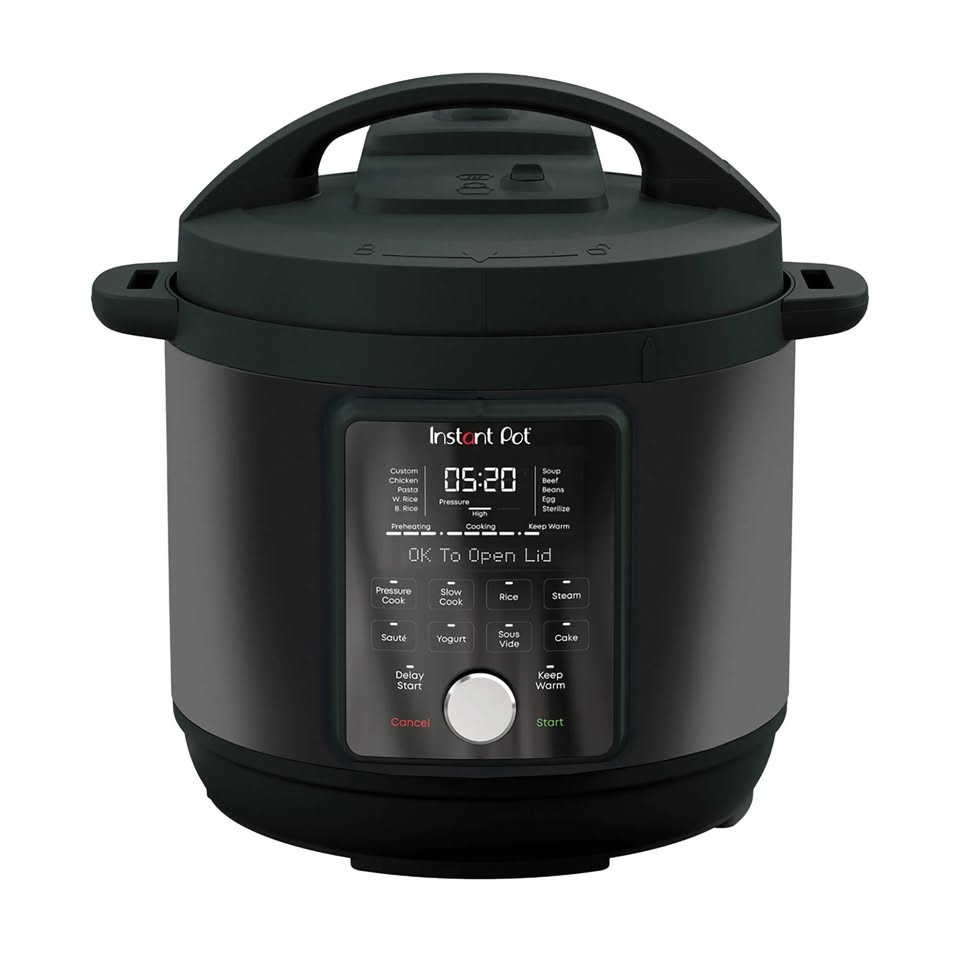 Instant Pot Duo Plus con multicooker whisperquiet da 5,7l, nero